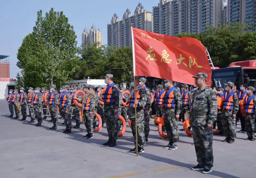 集團開展應急演練備戰(zhàn)汛期